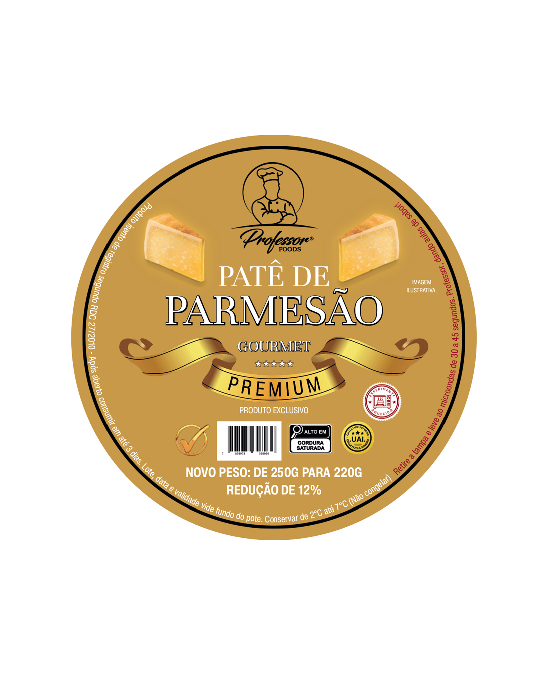 Patê de Parmesão