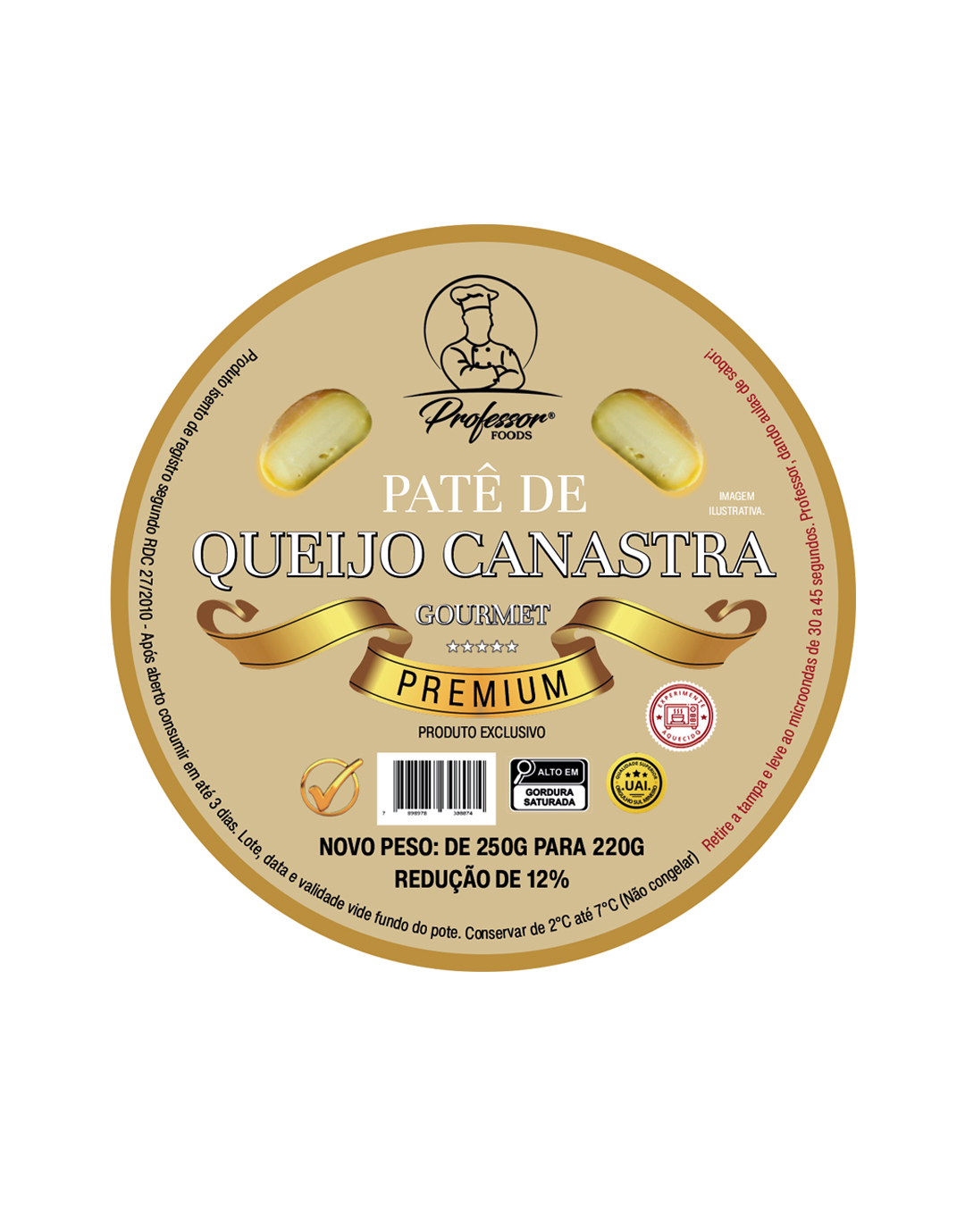 Patê de Queijo Canastra